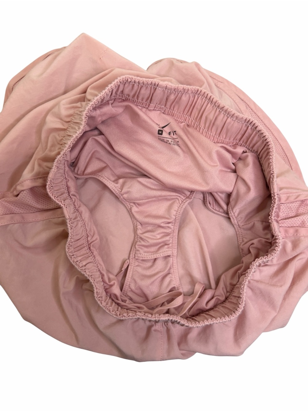 Nike Light Pink Women's Athletic Running Shorts - Picture 5 of 5